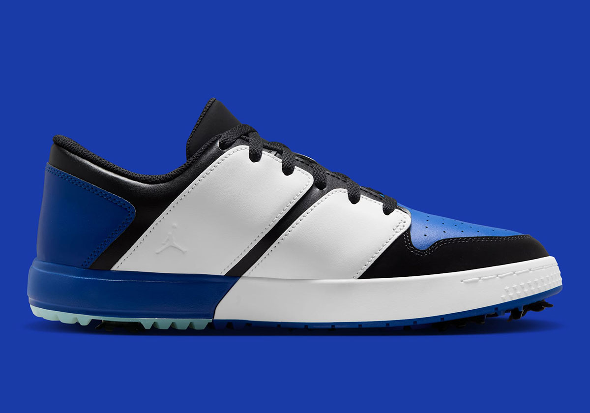 Jordan Nu Retro 1 Golf Black White Sport Royal Fz4153 004 8