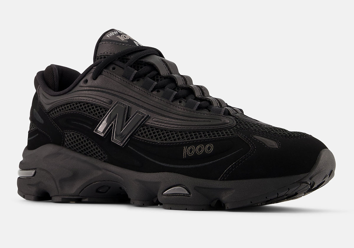 The New Balance 1000 Sports More "Black Cat" Vibes
