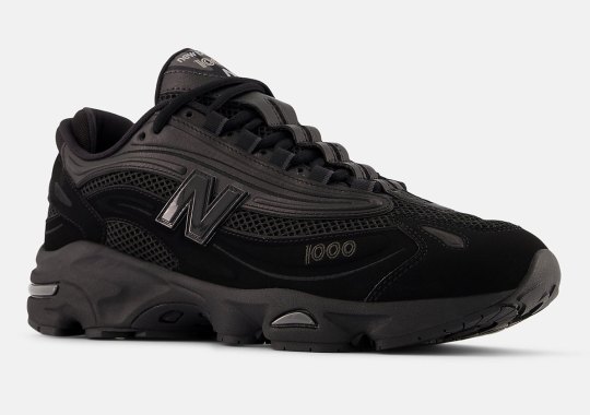 The New Balance 1000 Sports More “Black Cat” Vibes
