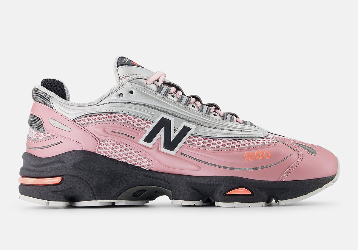 New Balance 1000 Metallic Pink Black M1000u 1