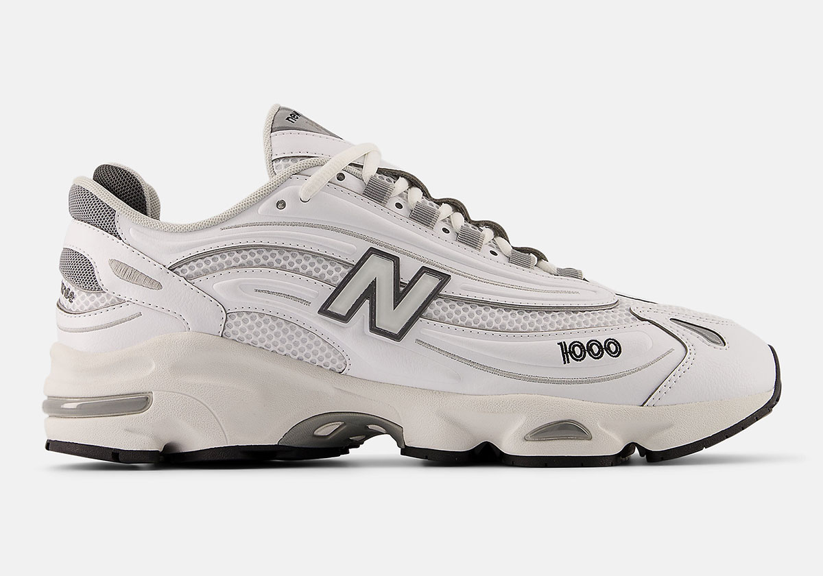 New Balance 1000 White Grey M1000d 3