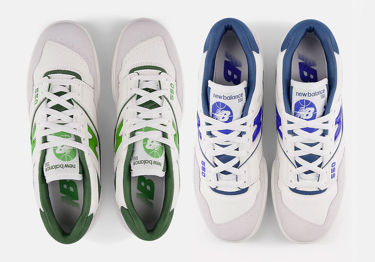 The New Balance 550 Steps In “Sea Salt” For Fall 2025