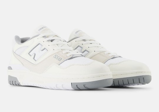 The New Balance 550 Delivers Another Take on “Sea Salt”