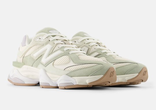 The New Balance 9060 Grows A Pastel “Light Moss Green” Colorway