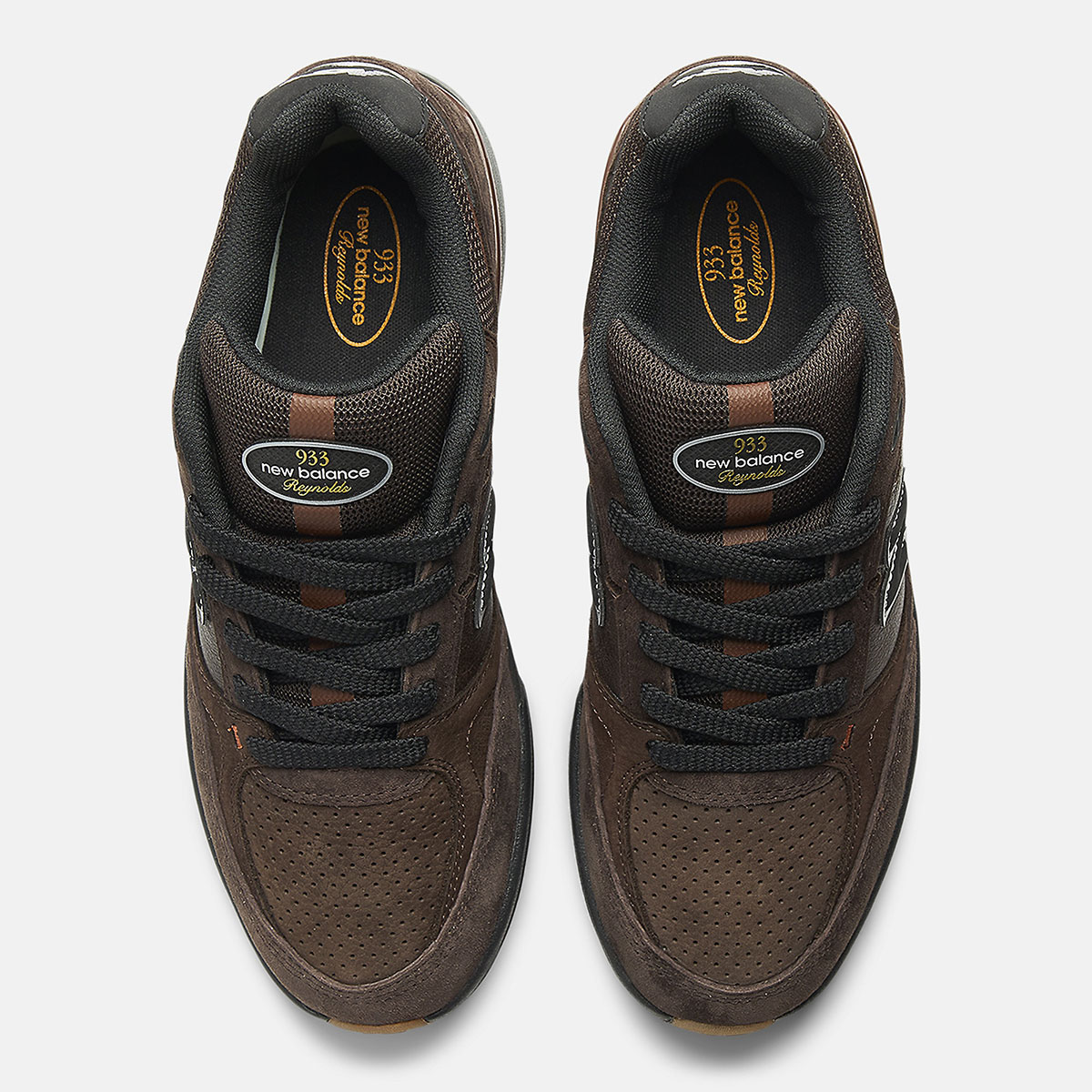 New Balance 933 Andrew Reynolds Brown Black Nm933bar 4