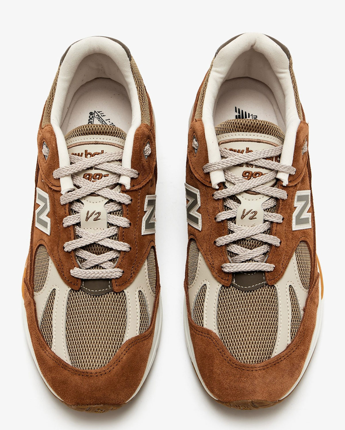 New Balance 991v2 Caramel Cafe Dijon U991gb2 3