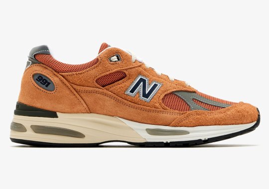 The New Balance 991v2 Digs Up “Gold Earth”