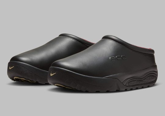 The Nike ACG Rufus Slips Into Black Leather