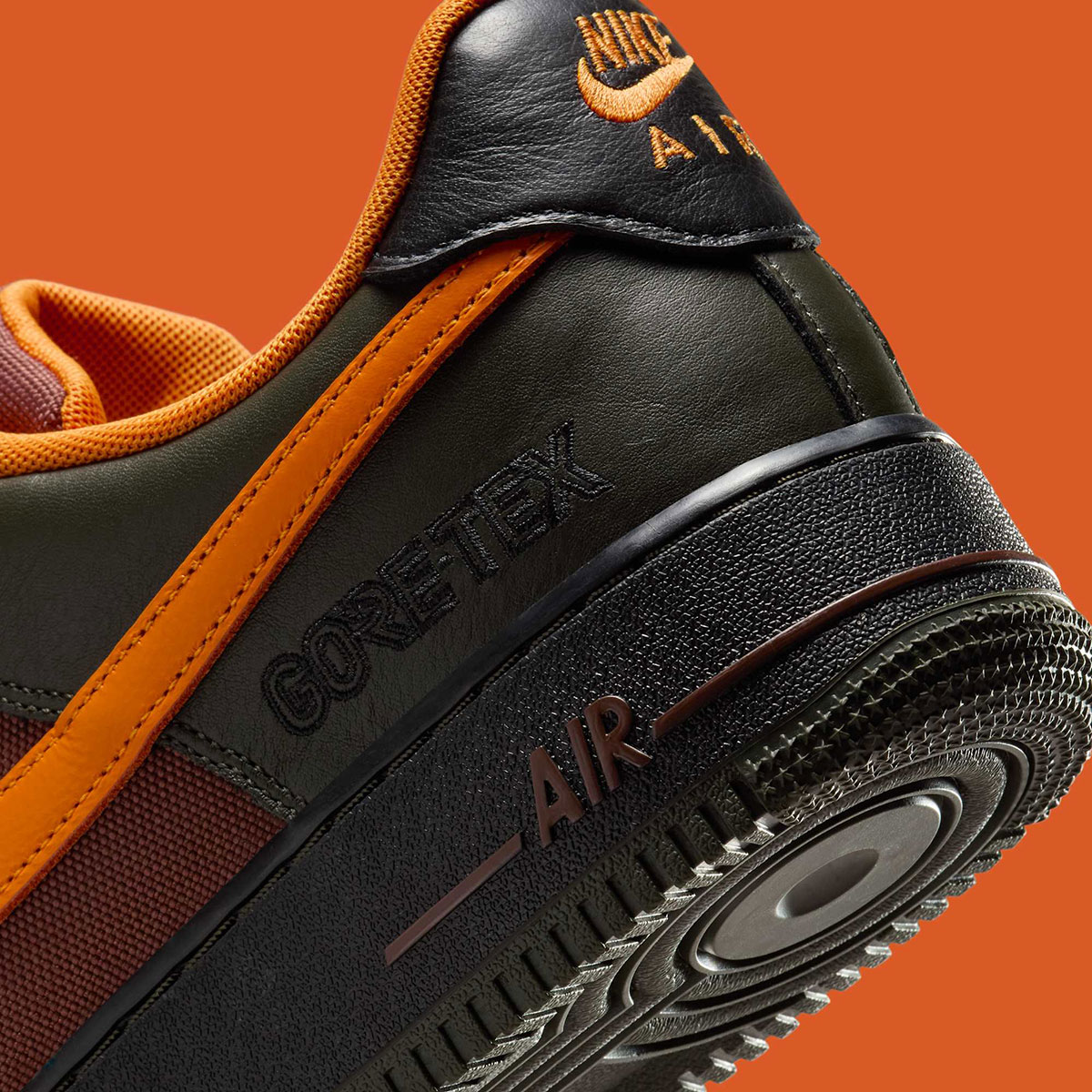 Nike Air Force 1 Gore Tex Fauna Brown Sequoia Black Bright Ceramic Ck2630 201 1