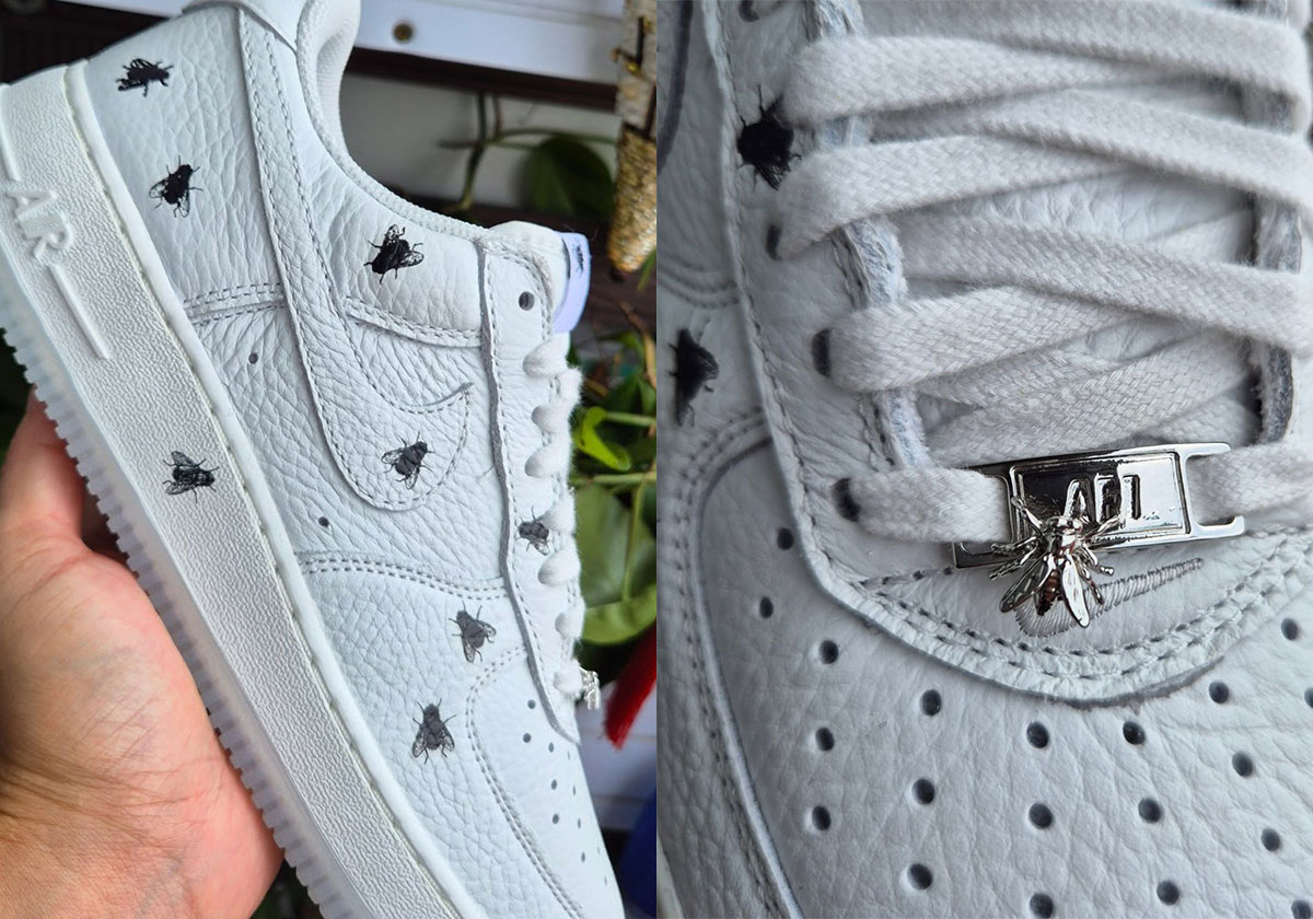 Houseflies Swarm On This Nike Air Force 1 Low
