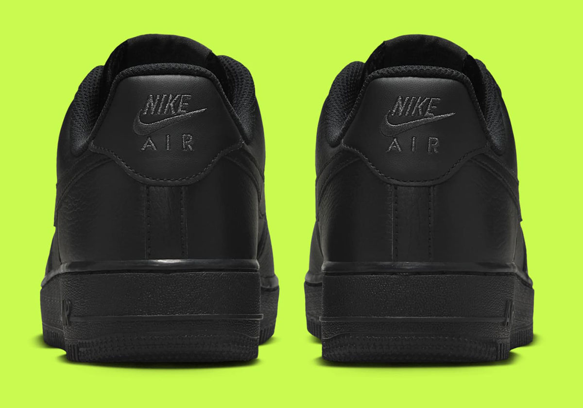 Nike Air Force 1 Low Black Velvet Laces Hv4403 001 4