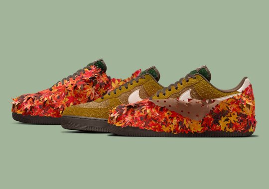 Nike Is Getting Crazy Again With The Air Force 1 “Autumn Leaves”