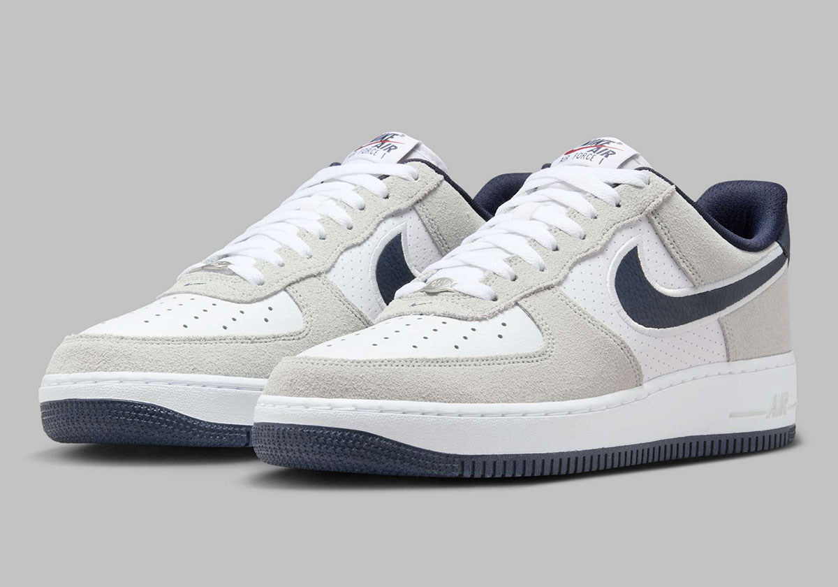 Stitched Swoosh Borders Appear On This Upcoming Nike Air Force 1 Low