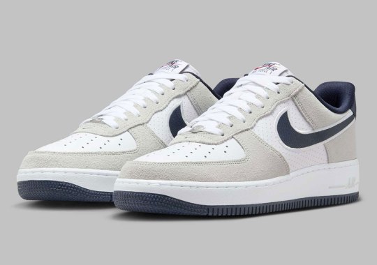 Stitched Swoosh Borders Appear On This Upcoming Nike Air Force 1 Low