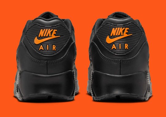 The Nike Air Max 90 Awaits Halloween In “Safety Orange”