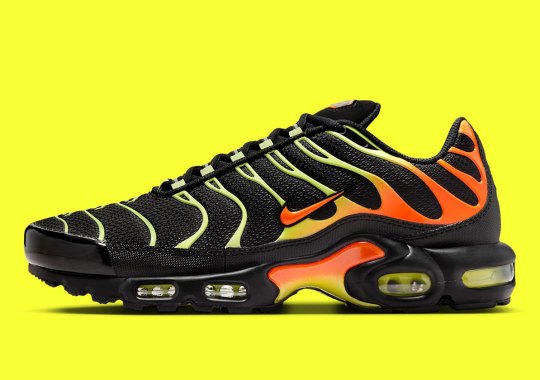 The Iconic “Sunrise” Sheds New Light On The Nike Air Max Plus