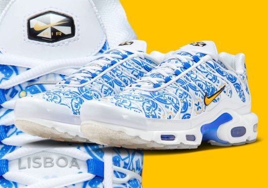 Nike Nods To The Beautiful Azulejo Ceramics Of Lisboa With The Air Max Plus