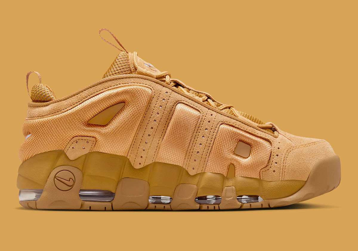 Nike Air More Uptempo Low Flax Wheat Im6649 700 6