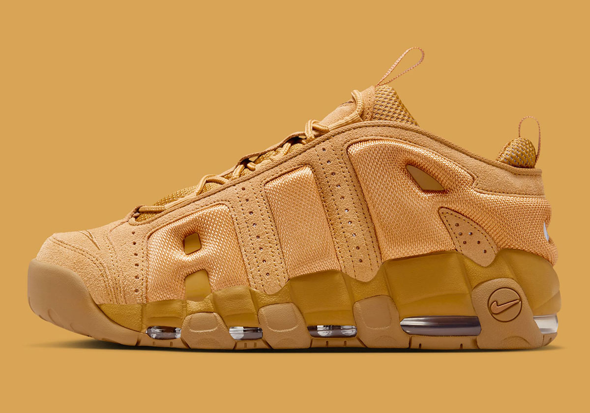 Nike Air More Uptempo Low Flax Wheat Im6649 700 8