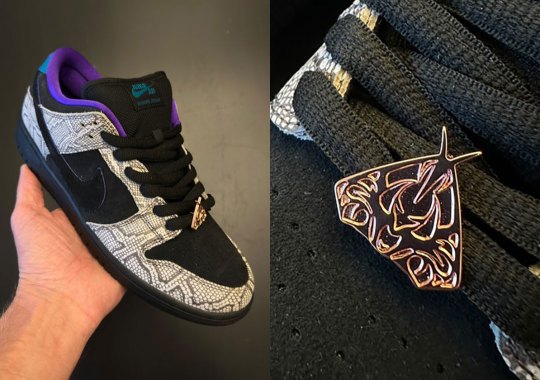 Dashawn Jordan’s First Nike SB Dunk Low Is Inspired By Diamondback Rattlesnakes