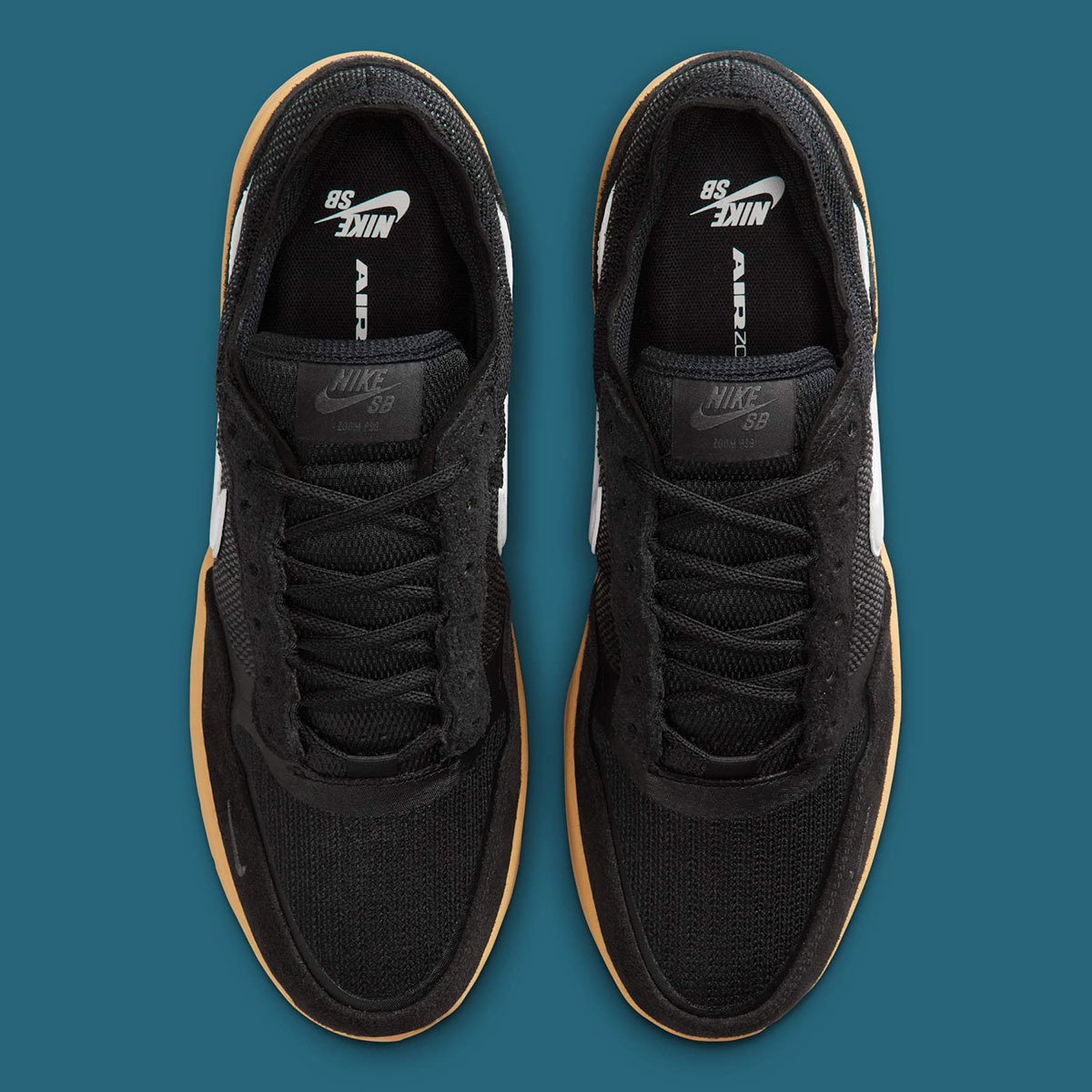 Nike Sb Ps8 Black Gum Yellow Brown Fv8493 005 2