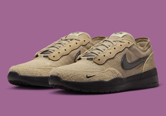 The Nike SB PS8 “Light Khaki” Mixes Things Up With Hairy Suede
