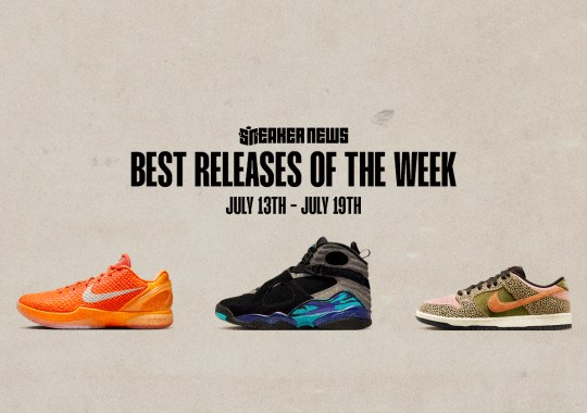 Kobe 6 “Total Orange,” Jordan 8 “Aqua” And This Week’s Best Releases