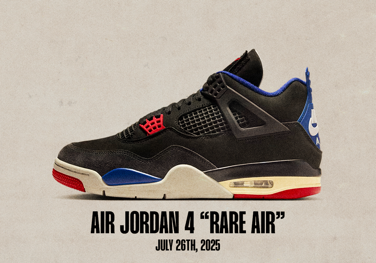 Sneaker Releases July 20 July 26 2025 Air Jordan 4 Rare Air