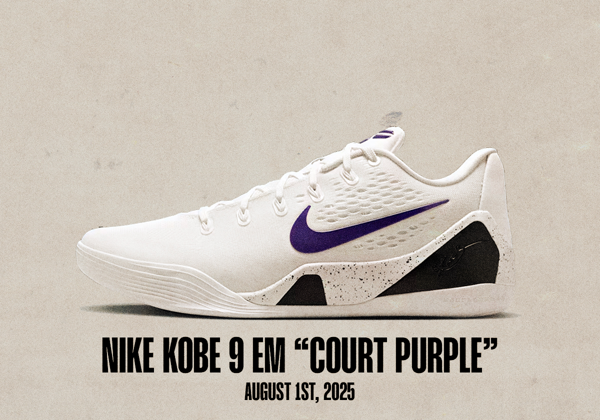 Sneaker Releases July 27 August 2 2025 Nike Kobe 9 Em Court Purple