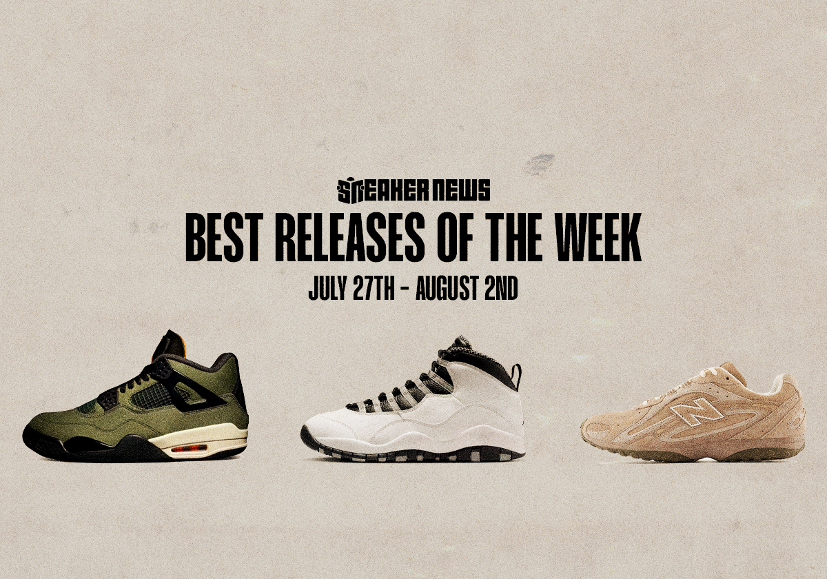 Undefeated Jordan 4, Jordan 10 "Steel" And This Week's Best Releases