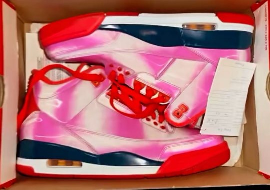 SoleFly’s Flamingo-Themed Air Jordan 3 “Lotto” Sample Appears