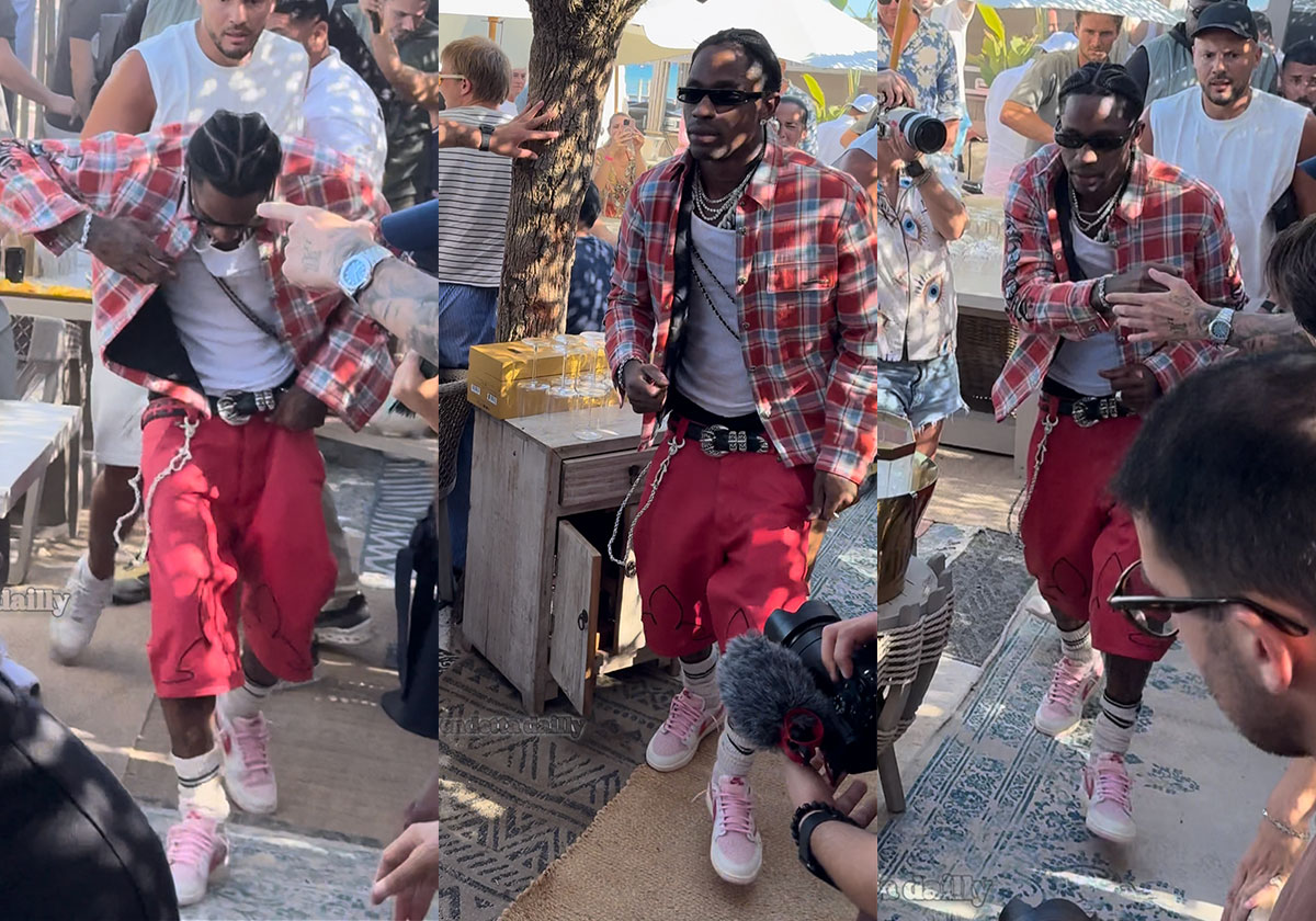 Travis Scott Air Jordan 1 Low Og Pink Red 2