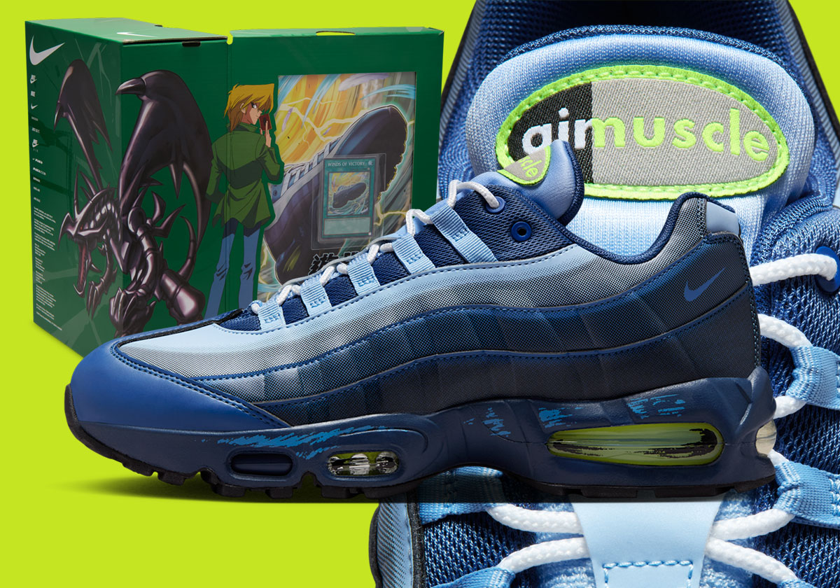 Official Images Of The Yu-Gi-Oh! x Nike Air Max 95 “Joey Wheeler”