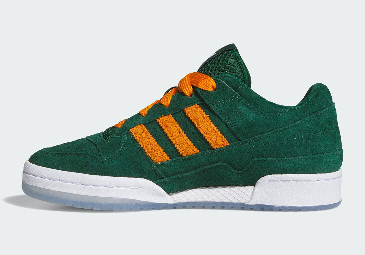 Adidas Forum Low Cl Miami Hurricanes Hq7483 7