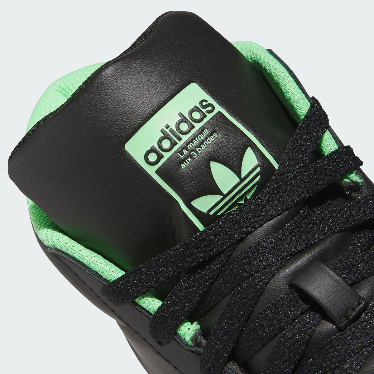 Adidas Pro Model Core Black Lime Burst Pure Teal Jr7589 3
