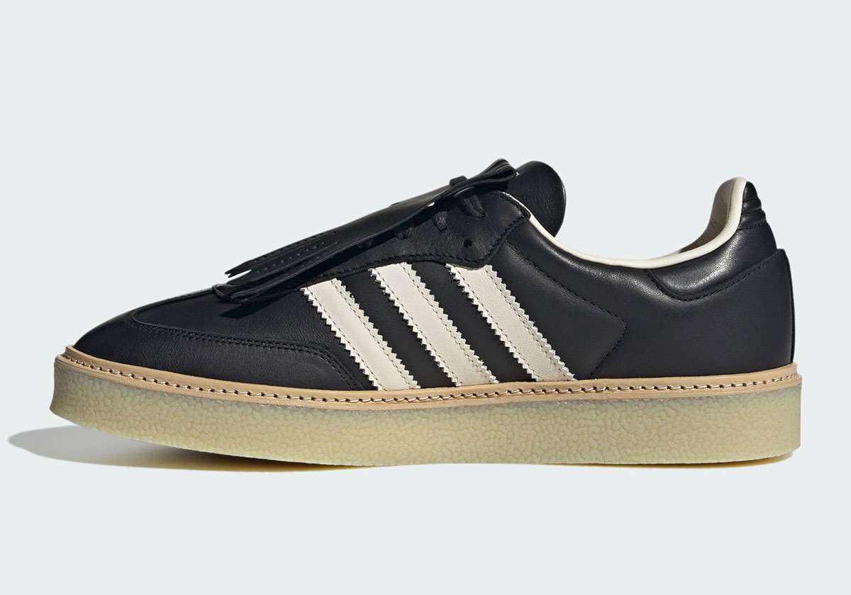 Adidas Samba Lux Core Black Off White Jr0904 3
