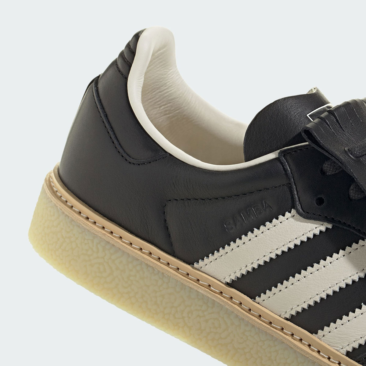 Adidas Samba Lux Core Black Off White Jr0904 6