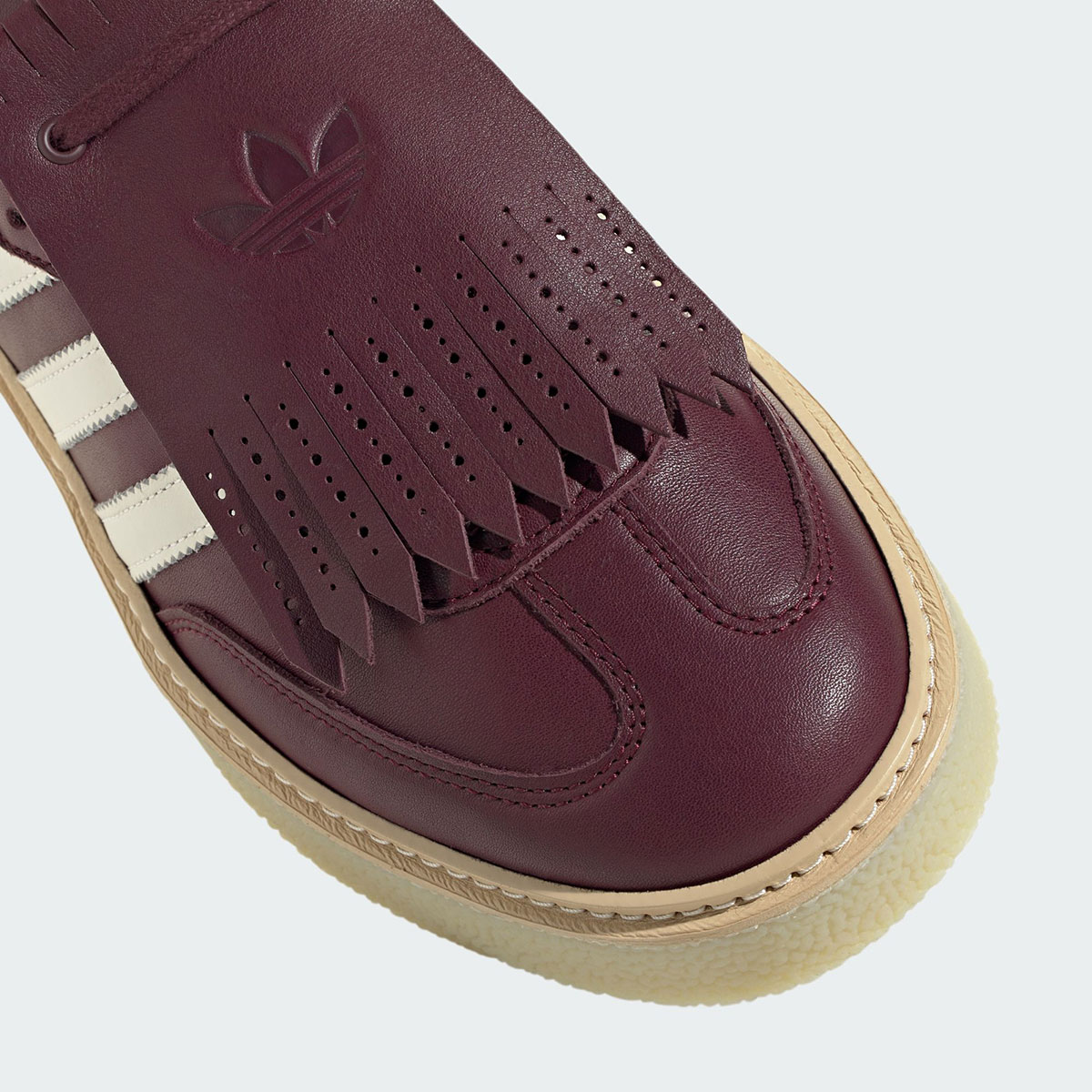 Adidas Samba Lux Maroon Off White Jr0903 1