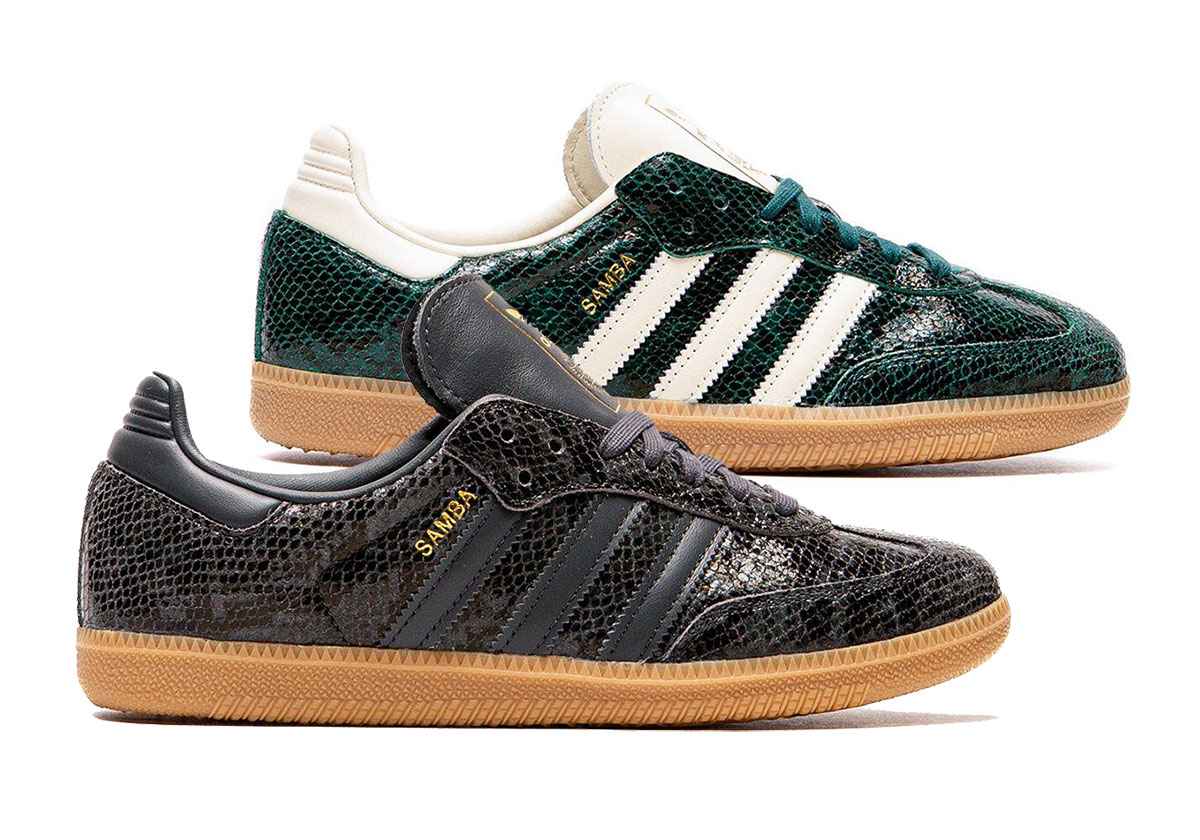 The adidas Samba “Snakeskin Pack” Reminds Us Of An Unreleased Wales Bonner Sample