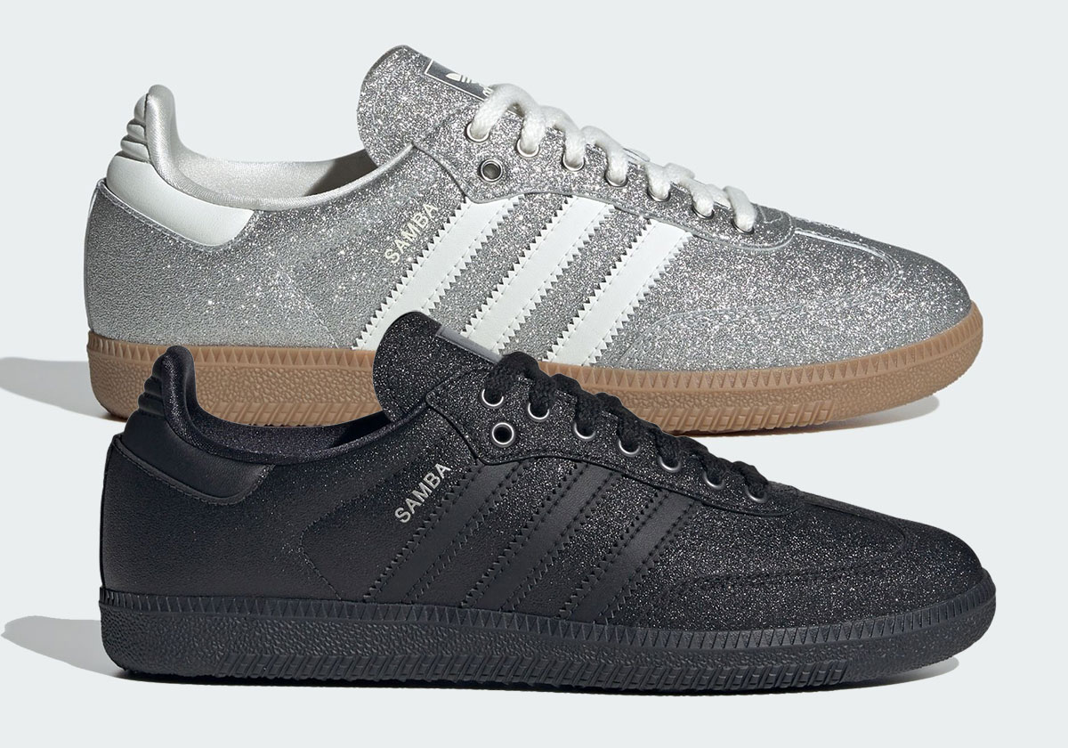 The adidas Samba Kicks Up Two Sandy Metallic Styles For Women