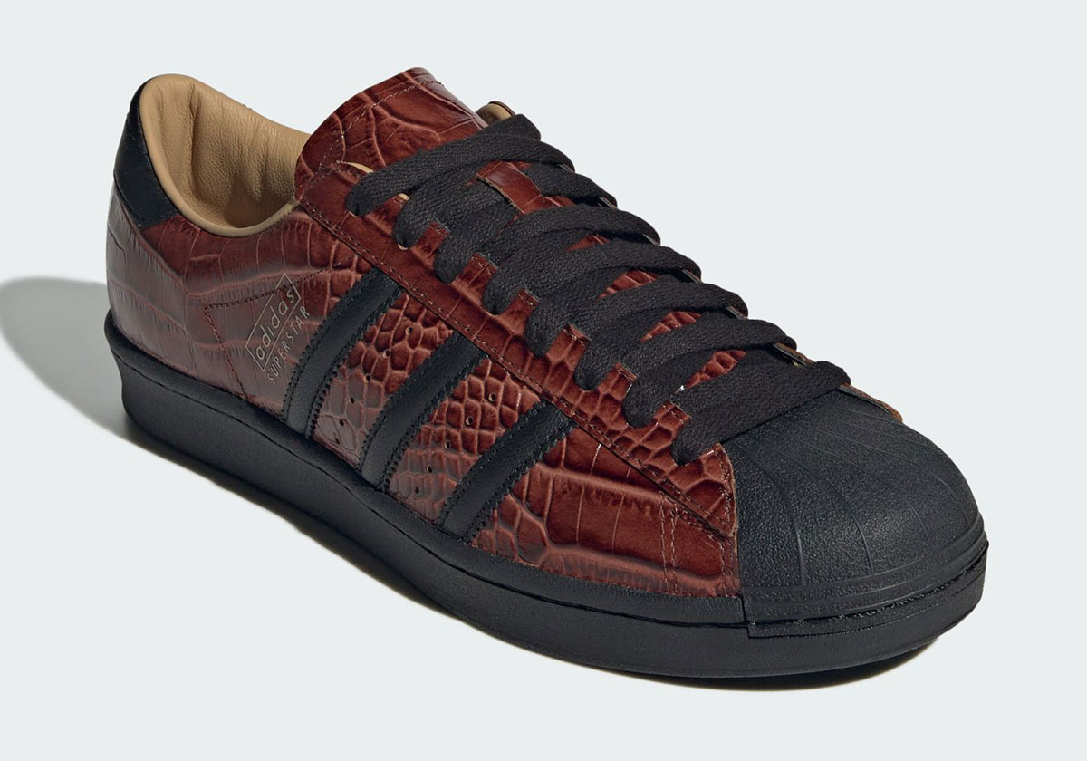 adidas Outfits The Superstar Vintage With Croc Skin