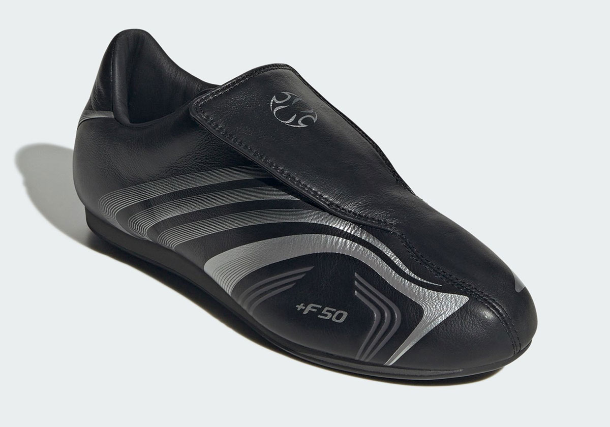 Adidas Taekwondo F50 Core Black Silver Metallic Jr6403 4