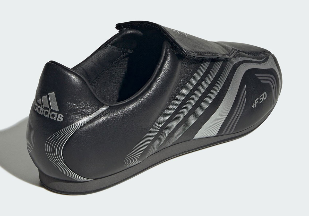 Adidas Taekwondo F50 Core Black Silver Metallic Jr6403 5