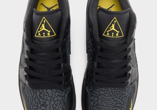 The Air Jordan 1 Low “Elephant Print” Comes With Some Special Branding