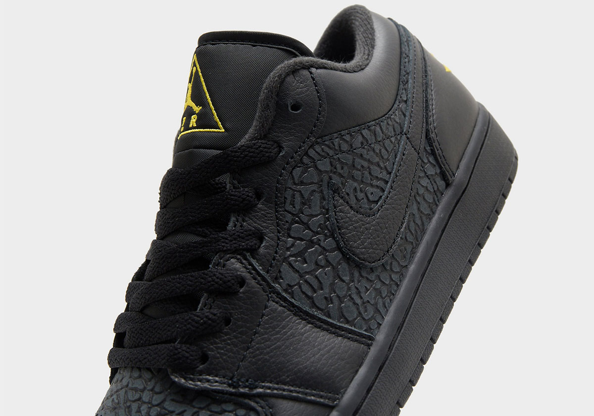 Air Jordan 1 Low Black Elephant Print Im6568 010 7