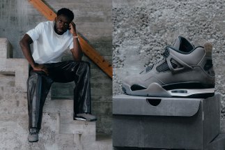 Solebox Presents The Air Jordan 4 “Cave Stone” With Alphonso Davies