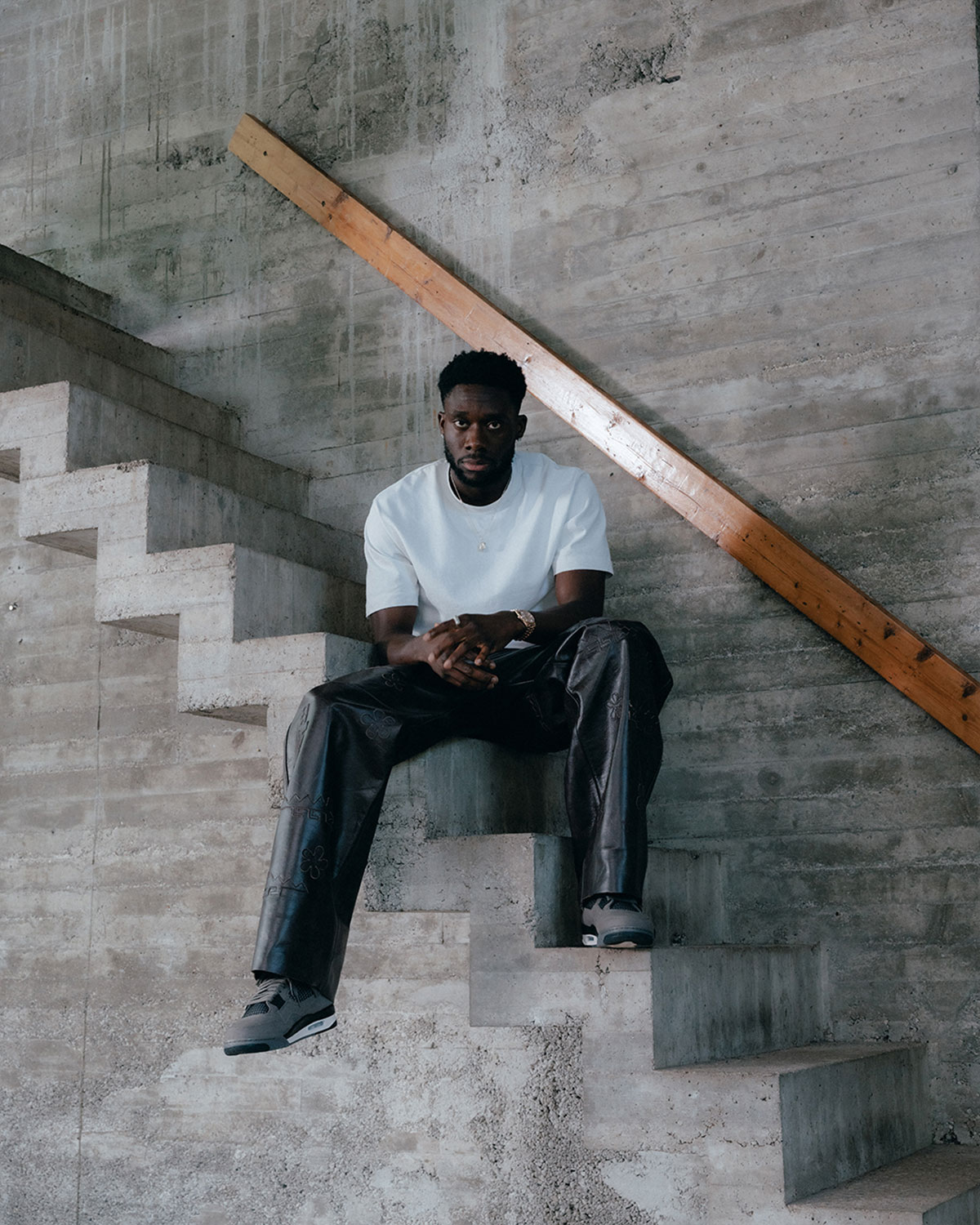 Air Jordan 4 Cave Stone Solebox Alphonso Davies 2