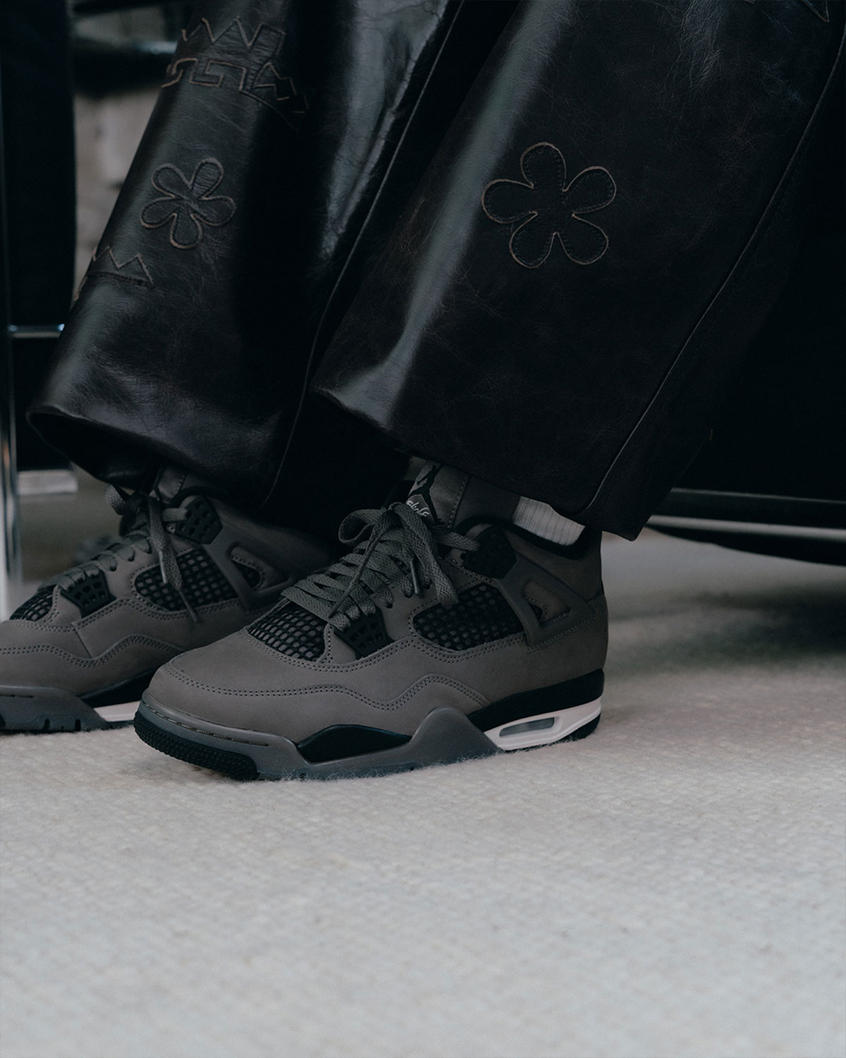 Air Jordan 4 Cave Stone Solebox Alphonso Davies 8