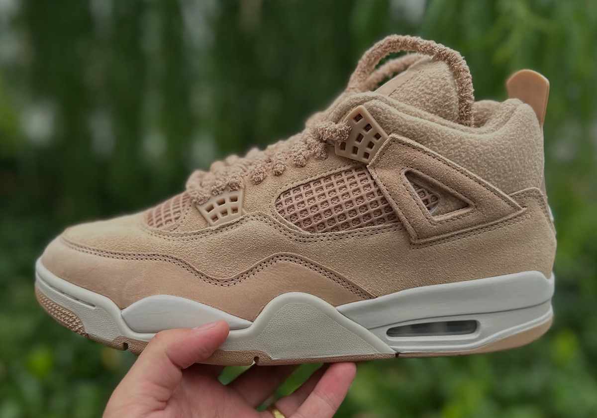 Fresh Shots Of The Air Jordan 4 “Cozy Girl”