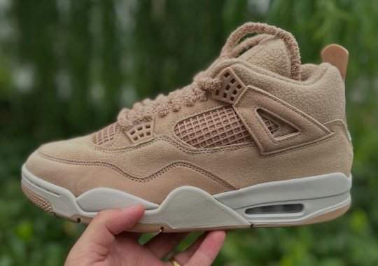 Fresh Shots Of The Air Jordan 4 “Cozy Girl”